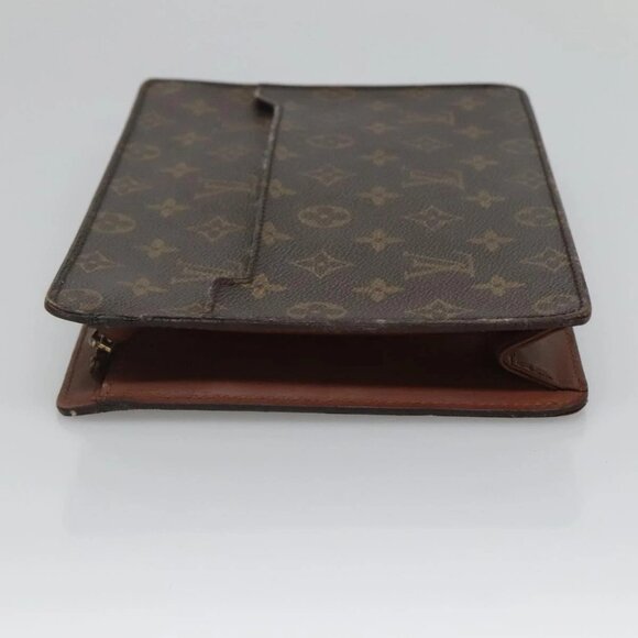 LOUIS VUITTON Monogram Pochette Homme Clutch Bag M51795 LV Auth 124453 - Picture 8 of 16